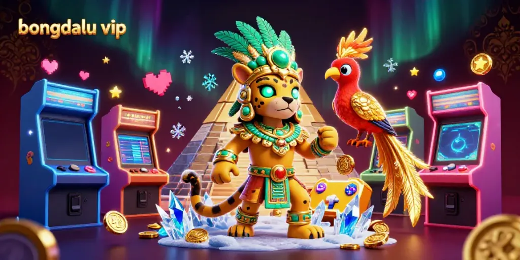 Experience thrilling gameplay with bongdalu vip, featuring vibrant 3D characters and stunning casino elements.