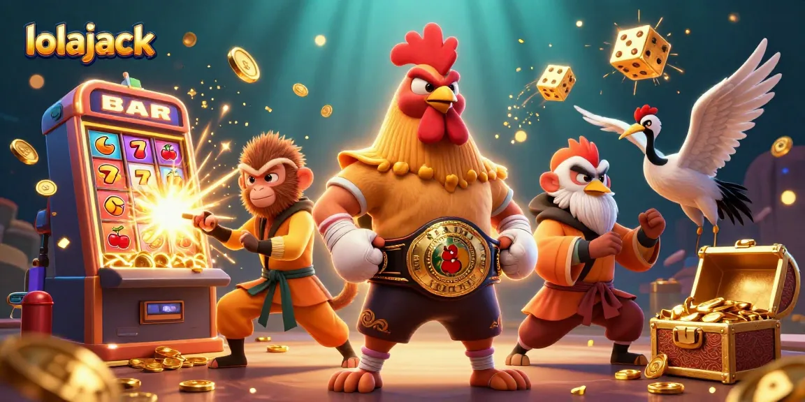 Experience the thrilling action at lolajack casino with vibrant games and dynamic characters.