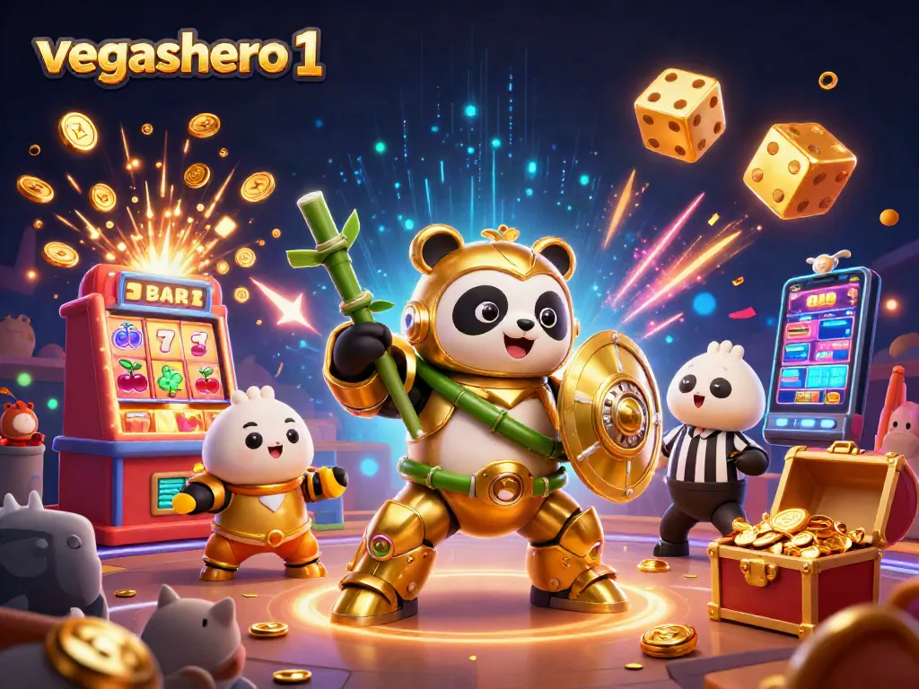 Engage in thrilling fun at vegashero 1 with dynamic slot reels and exciting gaming elements.