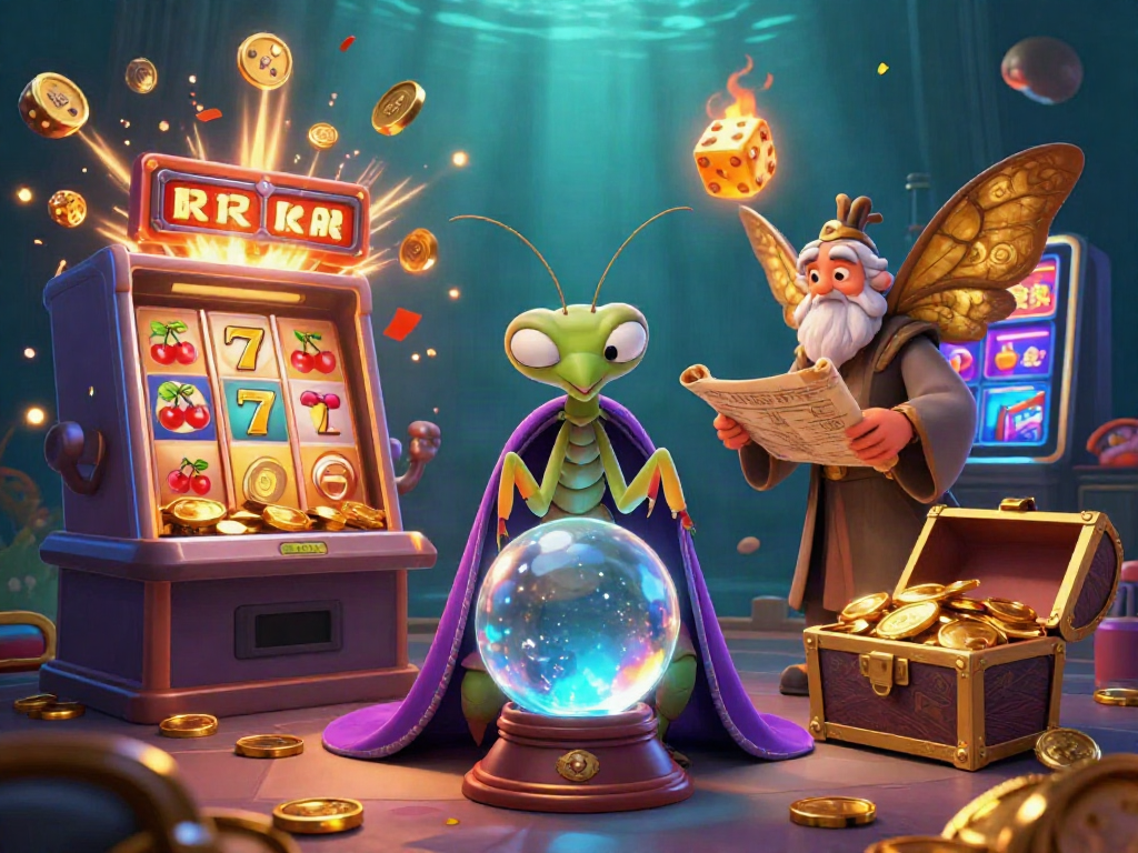 Experience thrilling gameplay at 11winn with vibrant slots, winning jackpots, and magical fortune tellers.