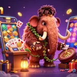 Join Sunwin's exciting casino adventure with a vibrant scene featuring eclectic characters and dynamic gaming elements.